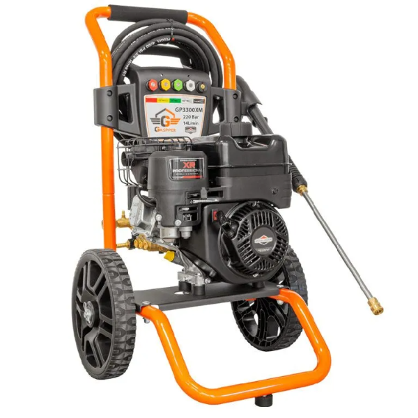Gaspper GP3300XM benzínový vysokotlakový čistič, Briggs & Stratton, 6.3 HP, 220 bar/3.200 PSI – Obrázok 2